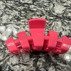 New Teleties Hot Pink  hair clip Medium